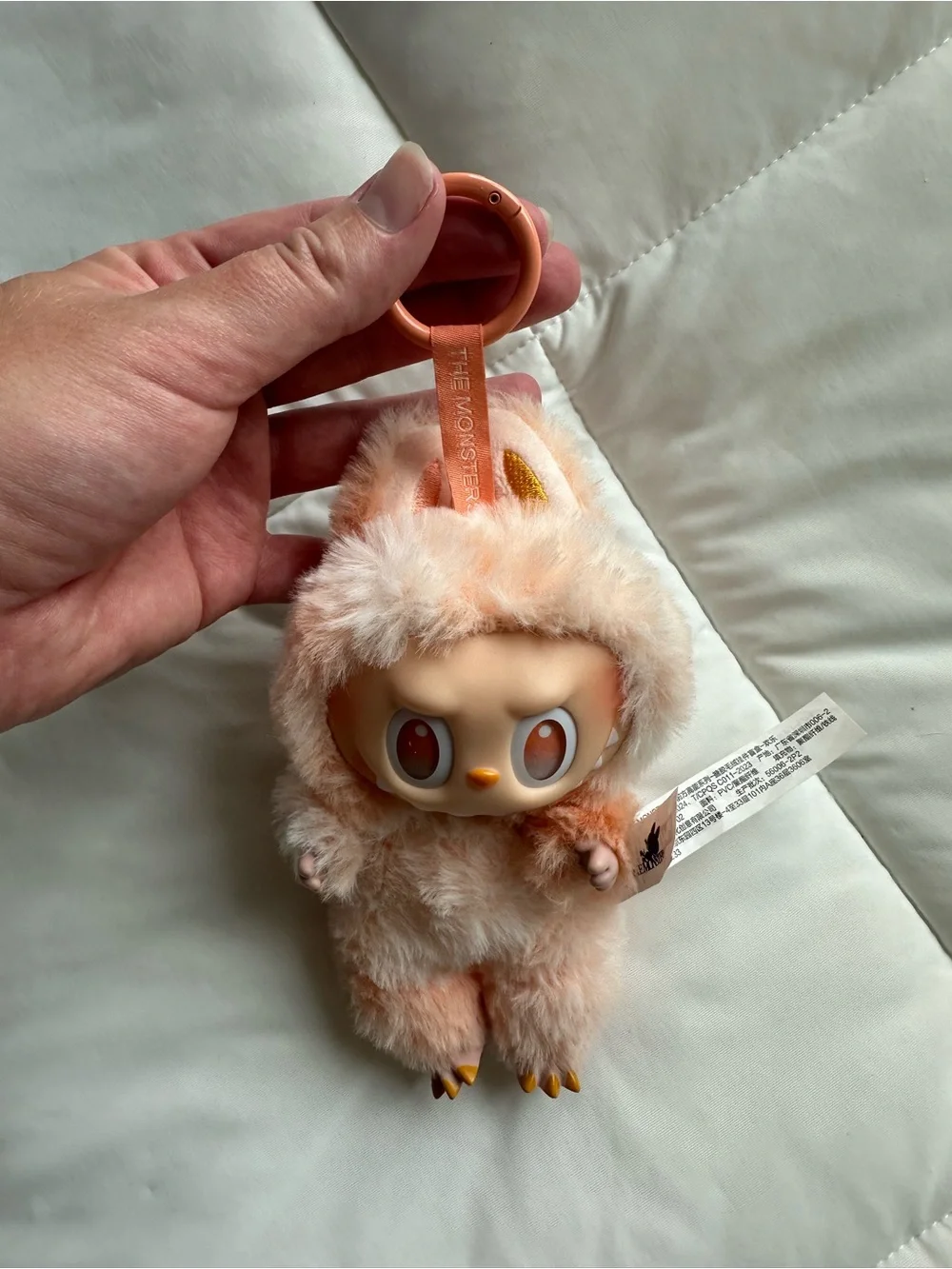 Pop Mart Labubu The Monsters Big Into Energy bag charm